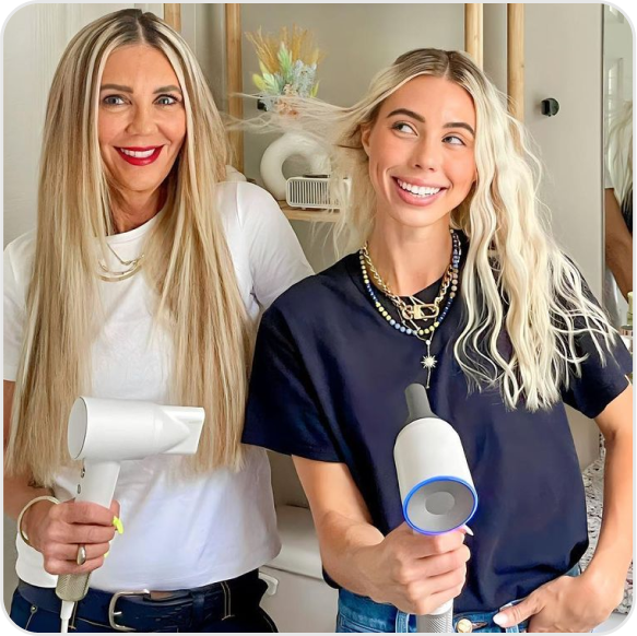 Customers are competing for better hair blowing techniques