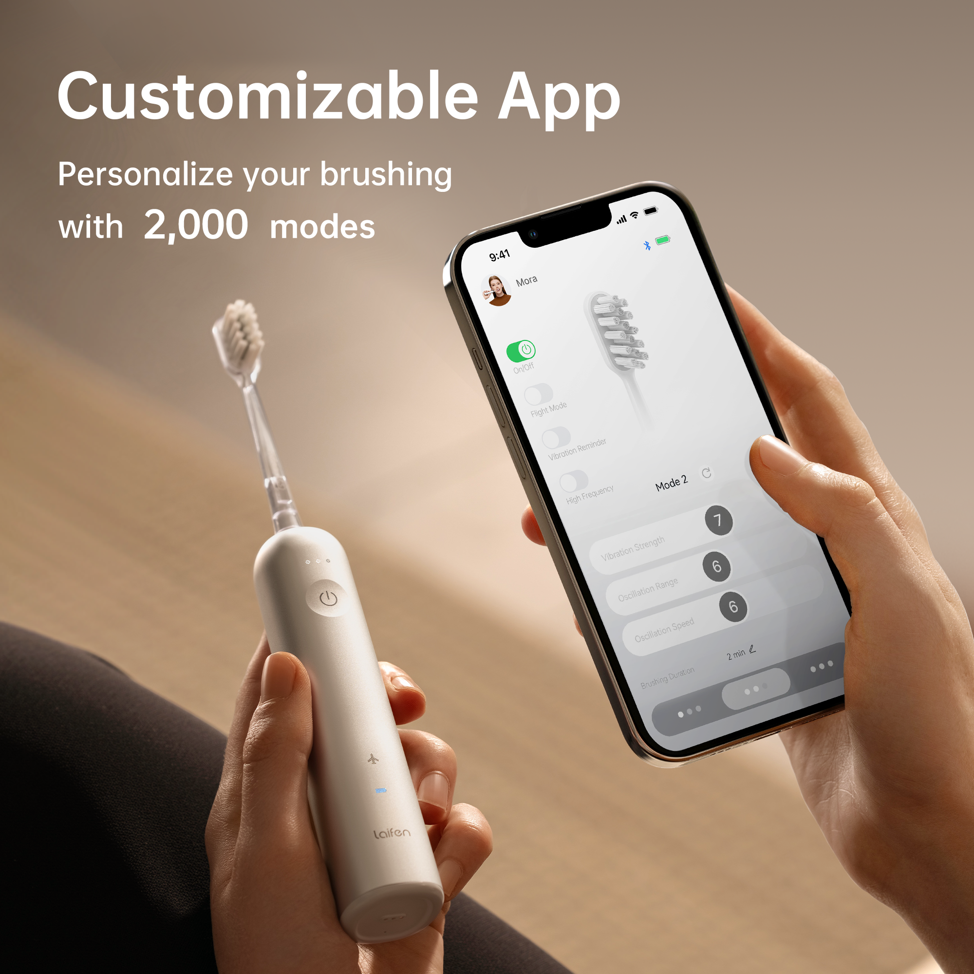 Laifen Wave electric toothbrush