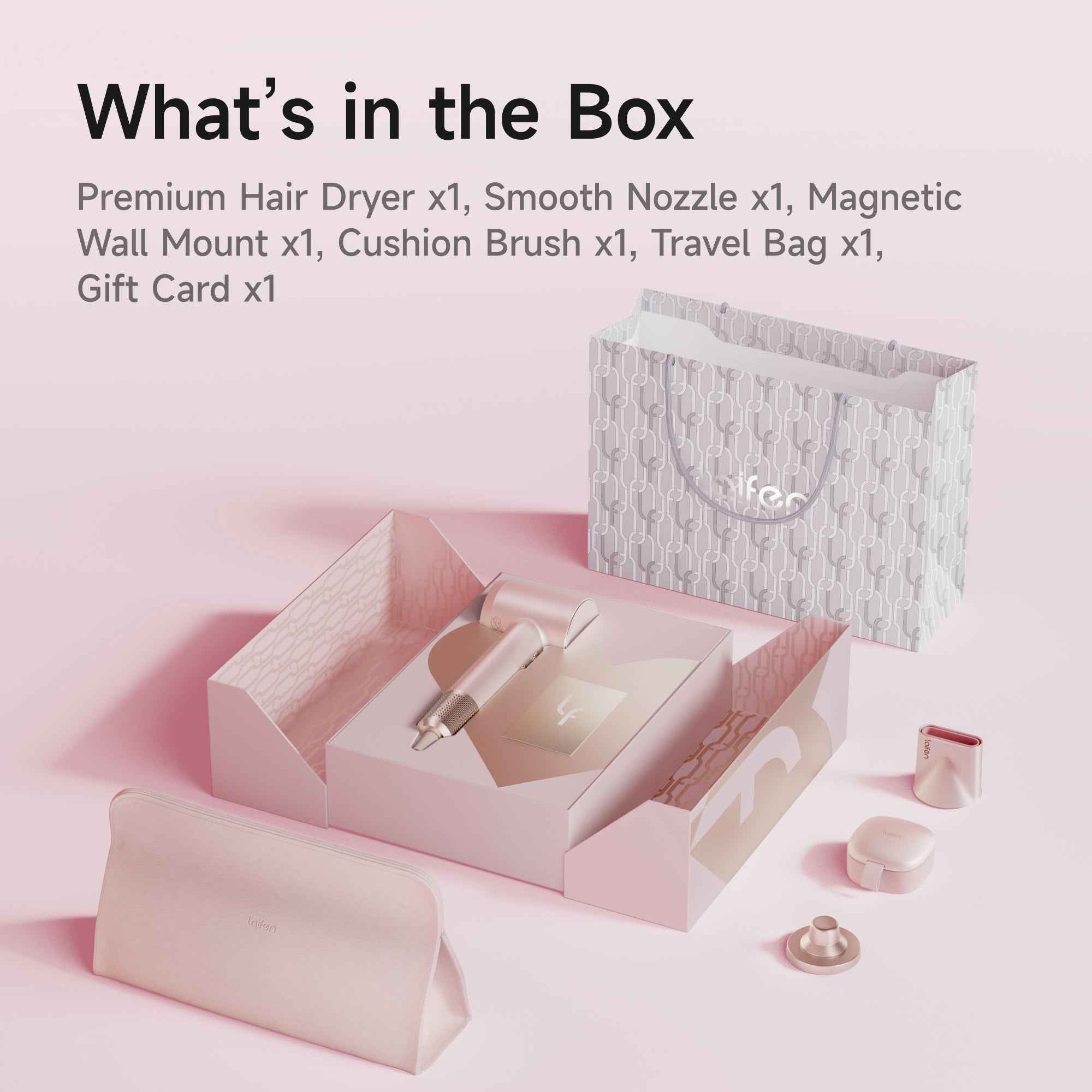 Laifen Premium High-Speed Hair Dryer Love-Bound Box