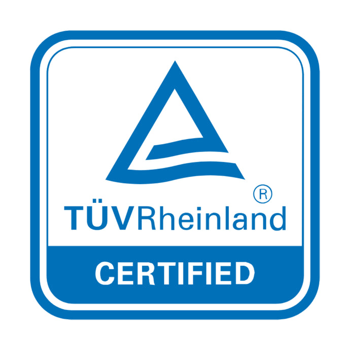 Laifen Wave 電動牙刷替換刷頭榮獲德國 TÜV 萊因安全認證。無銅抗菌刷毛符合國際衛生標準，溫和護齦、防流牙血，確保潔齒過程安全無毒。