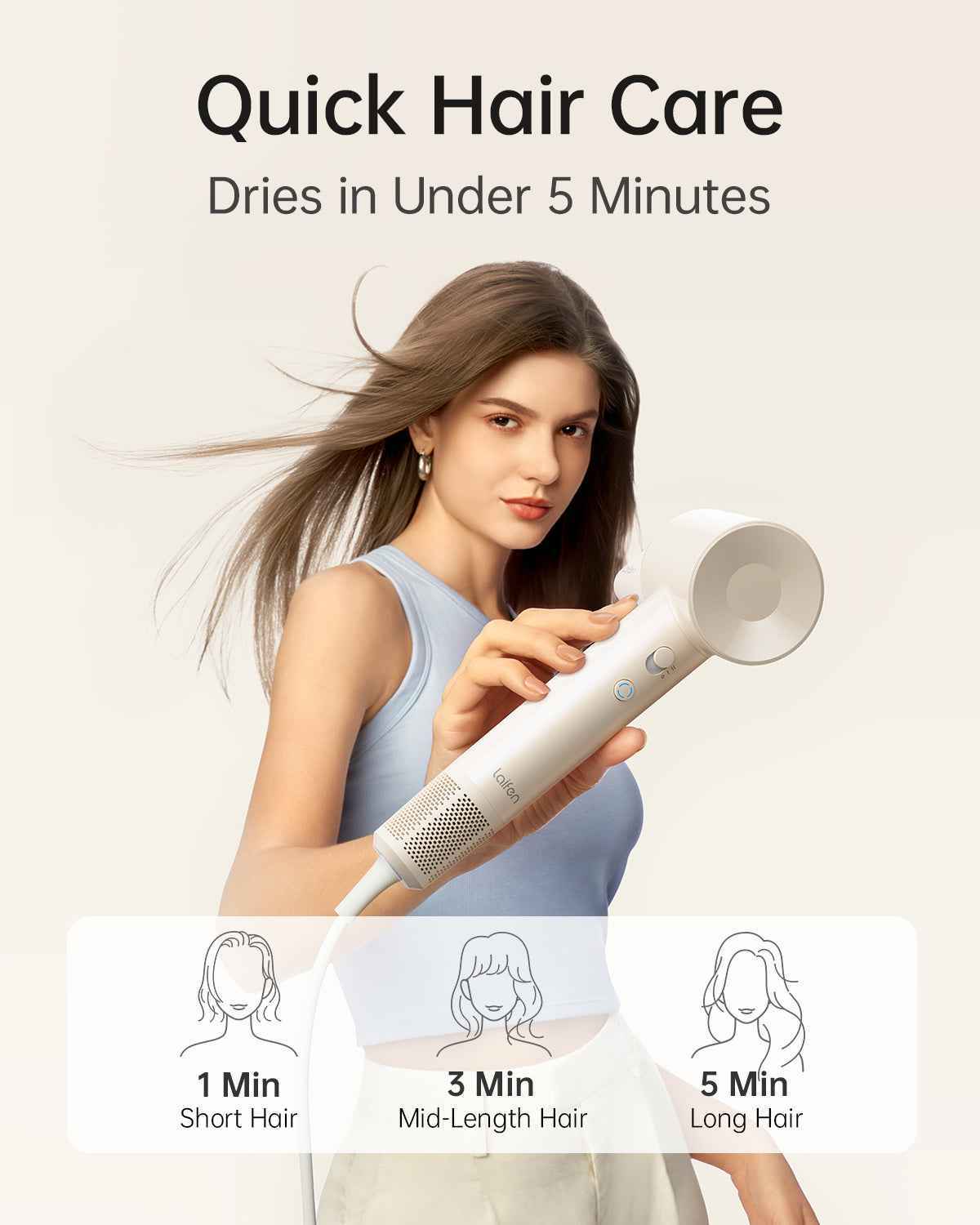 [Promo]Laifen SE Lite · High-speed hair dryer